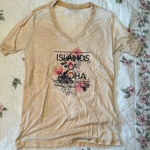 Billabong Tan Graphic Tee